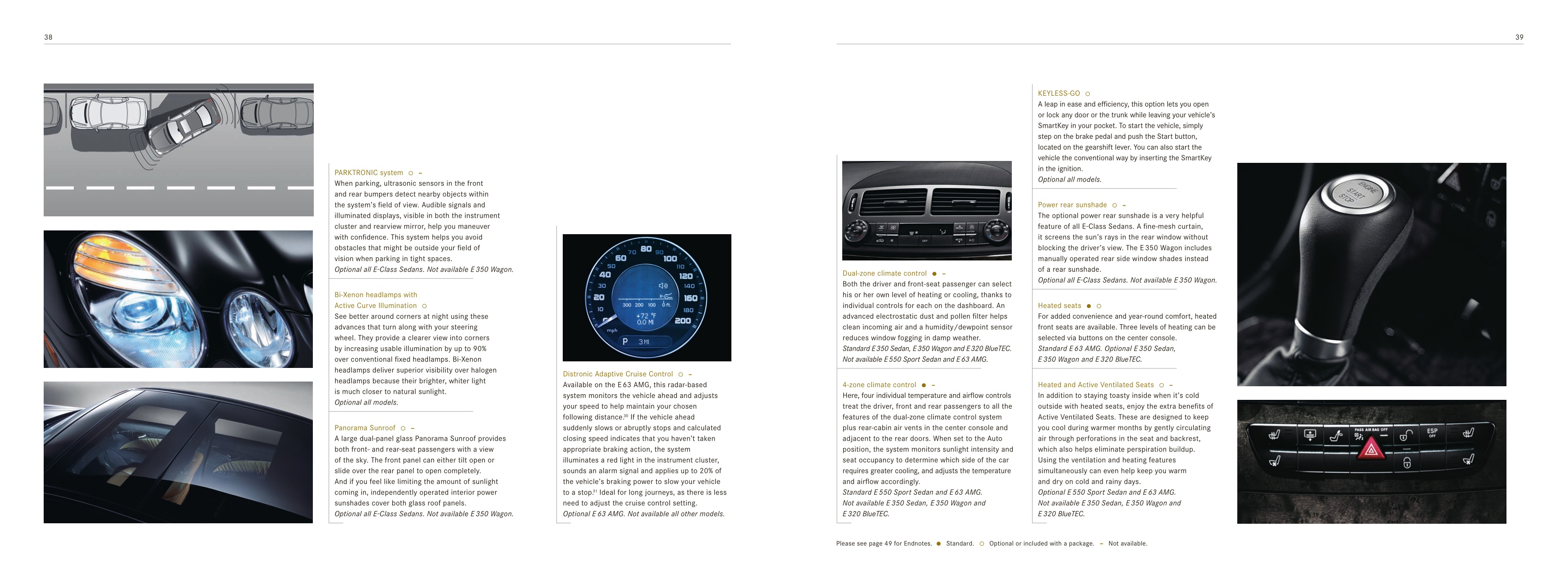 2009 Mercedes-Benz E-Class Brochure Page 5
